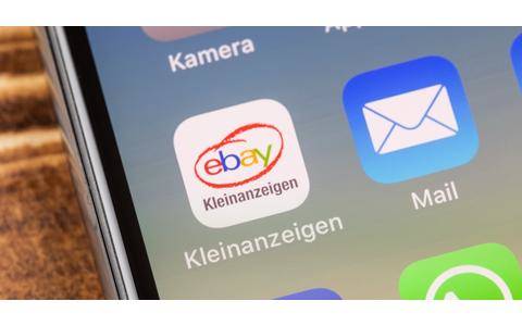 eBay Kleinanzeigen App auf Smartphone