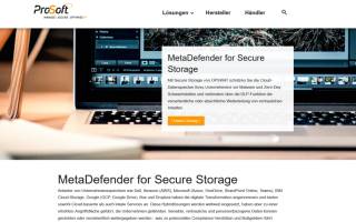 MetaDefender for Secure Storage schützt sowohl Cloud-basierte Speicher- und Kollaborationslösungen als auch Network-Attached-Storage Plattformen vor Cyber-Attacken.