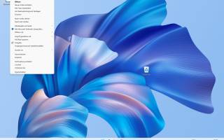 Windows 11 mit vollständigem, von Windows 10 gewohntem Kontextmenü