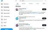 Sollen künftig zur Kasse gebeten werden: Twitter-Konton mit Verfikation (erkennbar am blauen Häkchen-Symbol)