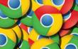 Eine Collage aus vielen Chrome-Logos