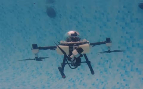 «Mirs-X»: neuartige Drohne auf Kontrollfahrt unter Wasser