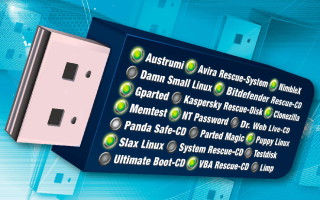 20 Live-Systeme für USB-Stick und DVD