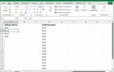 Excel-Tabelle mit Zufallseinträgen aus einer fest definierten Werteliste
