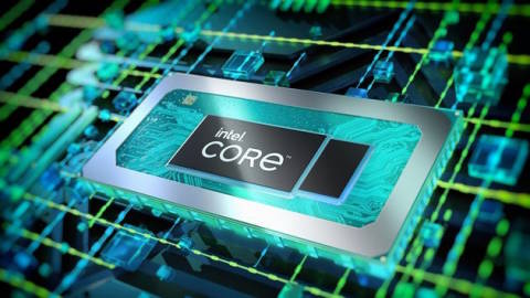 Ein Intel Core Chip