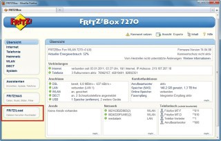 Fritzload: Das kostenlose Tool integriert sich in die Oberfläche der Fritzbox und speichert Downloads ohne angeschalteten PC auf einer externen Festplatte oder einem USB-Stick (Bild 1).