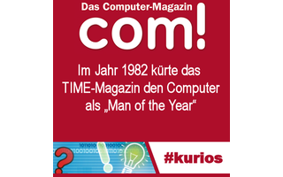 1982, als auf der Winter Consumer Electronics Show der Commodore C64 vorgestellt wurde, kürte das TIME Magazin den Computer als Person of the Year (früher „Man of the Year“).