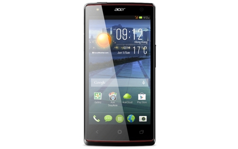 Acer Liquid E3 - Der taiwanesische IT-Hersteller will 2014 vor allem mit günstigen Android-Smartphones auf dem deutschen Markt angreifen. Das Liquid E3 ist das Flaggschiff und soll insbesondere mit seinen umfangreichen Kamerafunktionen punkten.