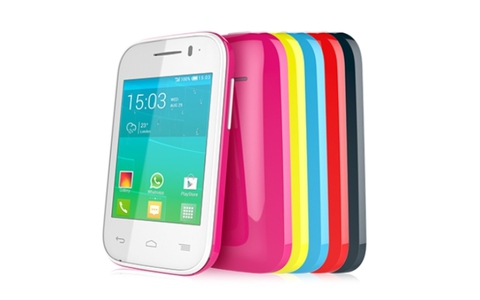 Alcatel One Touch PopFit - Das sehr günstige An­droid-Smartphone richtet sich unter anderem an Sportler, für die das 78 Gramm leichte Gerät bereits passende Fitness-Apps, einen Musik-Player und einen Tragegurt mitbringt. Zunächst kommt es mit 16 GB Speich