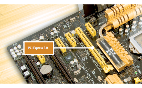 PCI Express 3.0 - Der neue Standard PCI Express 3.0 verspricht Spielern deutlich höhere Grafikleistungen.