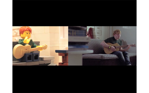 Platz 10 - ED SHEERAN - LEGO HOUSE (LEGO VERSION): Der britische Singer-Songwriter Ed Sheeran (bekannt durch den Titelsong des Blockbusters "Der Hobbit – Smaugs Einöde") ließ den  Clip zu seinem Stück Lego House gleich zwei Mal drehen - einmal real und ei