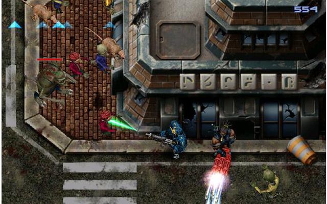 Gun Bros Multiplayer - Im Action-Multiplayer-Game GUN BROS MULTIPLAYER müssen Sie sich mit Ihrem virtuellen Streitgenossen einen Weg durch die Reihen der Feinde und Zombies schlagen. Alternativ können Sie auch gegen andere Mitspieler antreten. Via Faceboo
