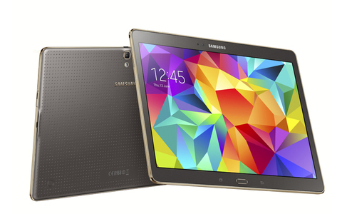 Samsung Galaxy Tab S 10.5 -  Mit dem neuen Galaxy Tab S startet Samsung seine nächste Tablet-Offensive: Das Gerät ist in zwei unterschiedlichen Größen in 10,5 und 8,4 Zoll erhältlich und hat reichlich Hightech-Ausstattung an Bord.