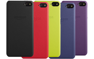 Sichere Hülle - Zum Start bietet Amazon für das Fire Phone Cases in 5 verschiedenen Farben an - angesichts der Glasrückseite des Smartphones sind diese sicherlich eine gute Investition.
