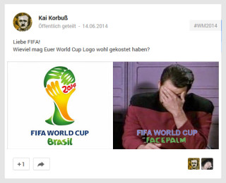 FIFA-Verschwendung: Wieviel mag das World Cup Logo wohl gekostet haben?﻿