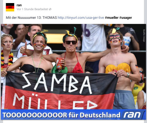 Sexy: Wer denkt da noch an brasilianische Mädels? Deutschland hat einfach die hübschesten Fans!