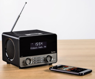 Hama Radio DIR1600: Das kompakte Digitalradio für DAB, DAB+ und FM ist das günstigste Modell der neuen Hama-Serie.