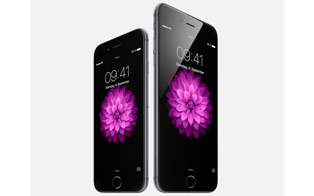 Das Rätselraten hat ein Ende: Apple hat mit dem iPhone 6 und dem iPhone 6 Plus gleich zwei neue Smartphone-Modelle vorgestellt (Bild: Apple).