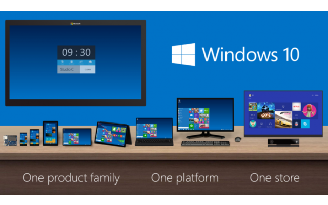 Ein Windows 10 für alle: Microsoft will sich den Ärger mit unterschiedlichen Windows-Versionen sparen und sich auf ein einziges Betriebssystem konzentrieren. 