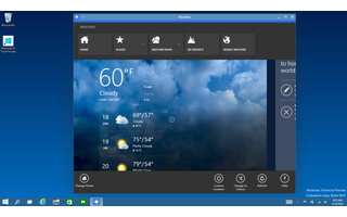 Verbessertes Arbeiten mit Apps: Im neuen Windows 10 arbeiten Apps aus dem Windows Store wie ganz herkömmliche Programme