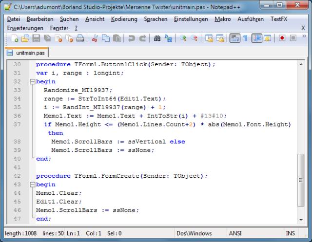 Notepad++: Ein Texteditor mit Syntax-Highlighting und Code-Collapsing ist unverzichtbar.