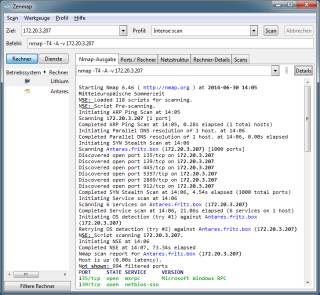 ZenmapGUI for Nmap: Damit erhält der Portscanner Nmap eine grafische Bedienoberfläche.