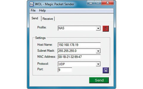magic packet sender portable