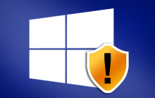 Windows mit Schild-Logo