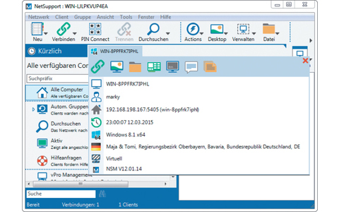 NetSupport Manager 12 Screenshot