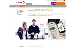 Website von Yapital