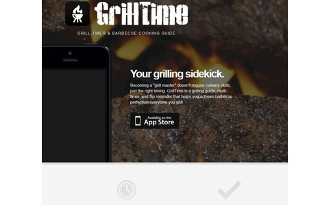 Website der Grill App