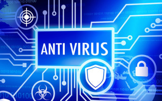 Antivirus-Schaltkreis mit Schutzschild