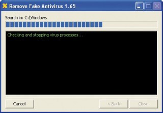 Remove Fake Antivirus: Das Tool erkennt und entfernt automatisch viele gefälschte Sicherheitsprogramme (Bild 3).