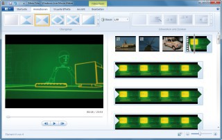 Movie Maker: Das Programm schneidet Videos und erstellt Diashows. Zu den weiteren Funktionen zählen Export-Möglichkeiten für Youtube und DVD (Bild 6).