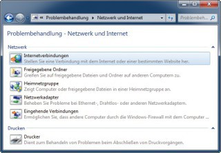 Netzwerkprobleme analysieren: Windows XP, Vista und 7 besitzen Diagnosefunktionen, die bei Problemen im Netzwerk weiterhelfen (Bild 11).