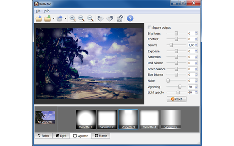 Xnretro: Kostenloses Fotoeffekt-Tool des Xnview-Machers