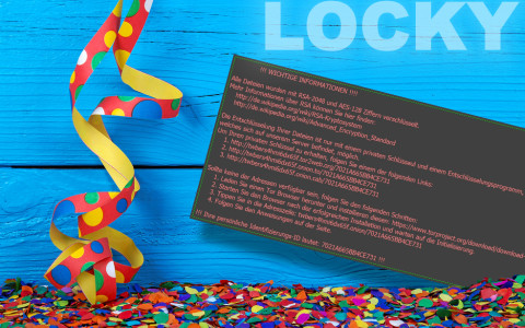 Ransomware Locky ist kein ‚Kinderfasching‘