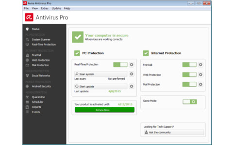 Avira Antivirus Pro