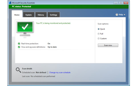 Microsoft Security Essentials