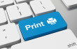 Print-Taste auf Tastatur