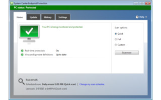 System Center Endpoint Protection Microsoft