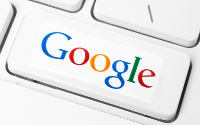 Google-Logo als Keyboard-Taste