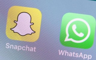 WhatsApp und Snapchat