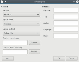 Epub-Überarbeitung in LibreOffice 6.1